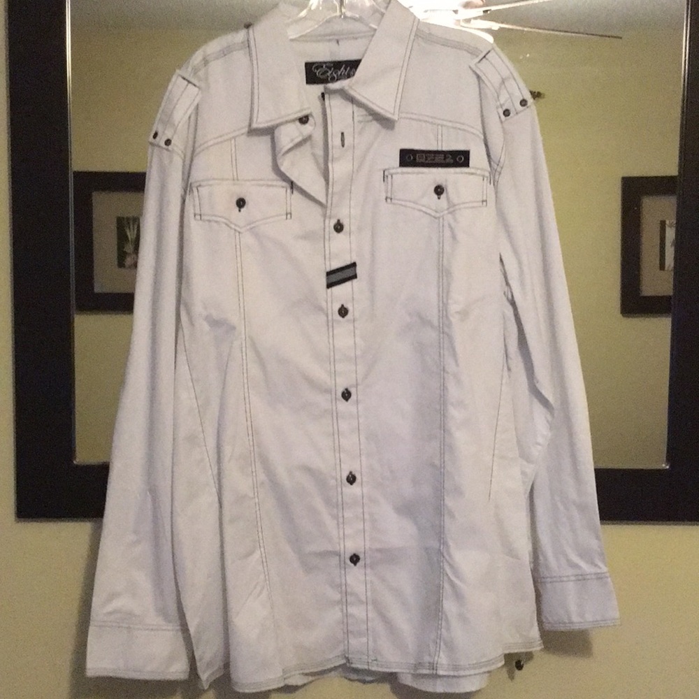 NWOT Eight 732 Button down shirt
